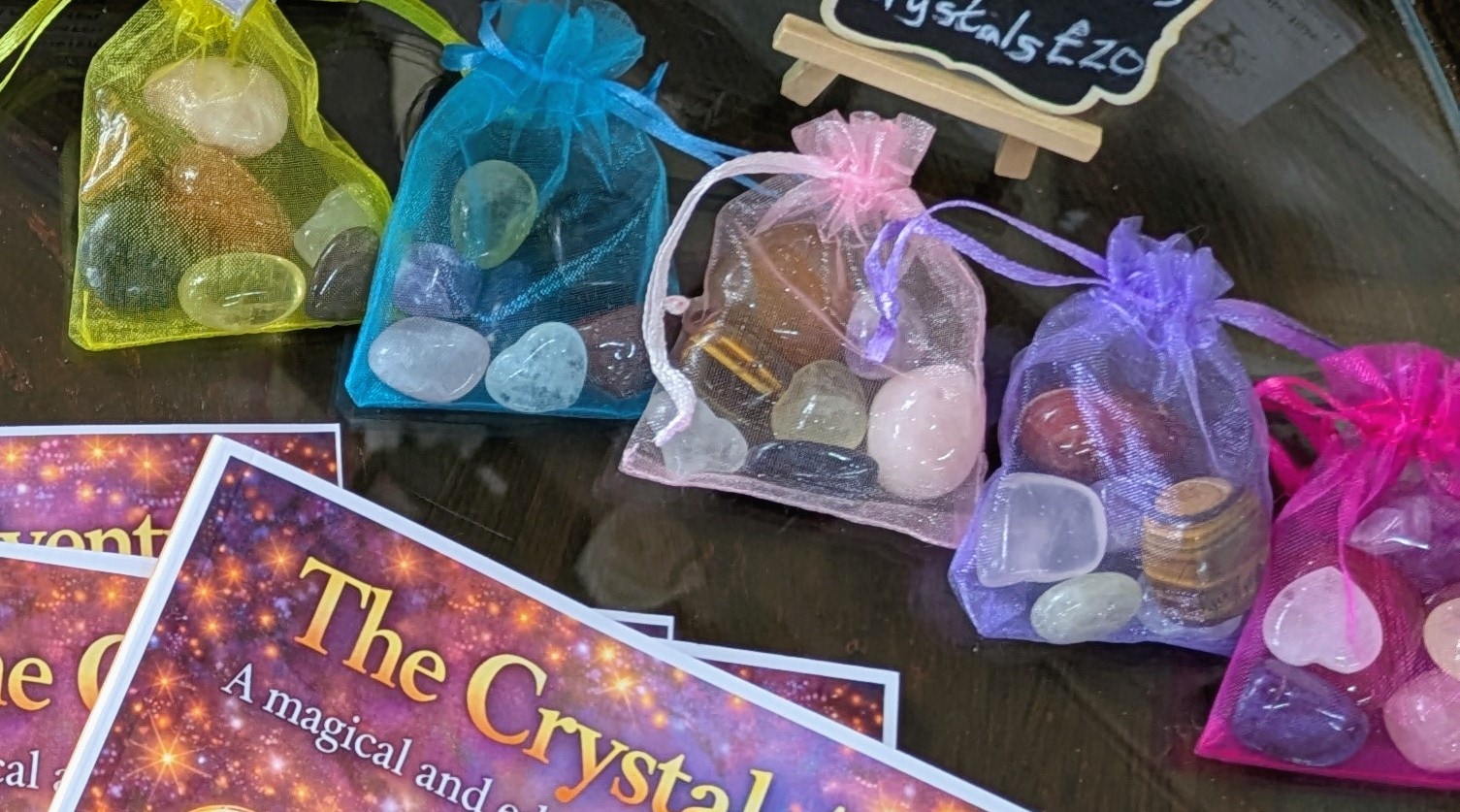 Cover of The Crystal Adventure Book and Crystal Bag